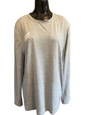 Hurley Long Sleeve Gray Athletic Shirt